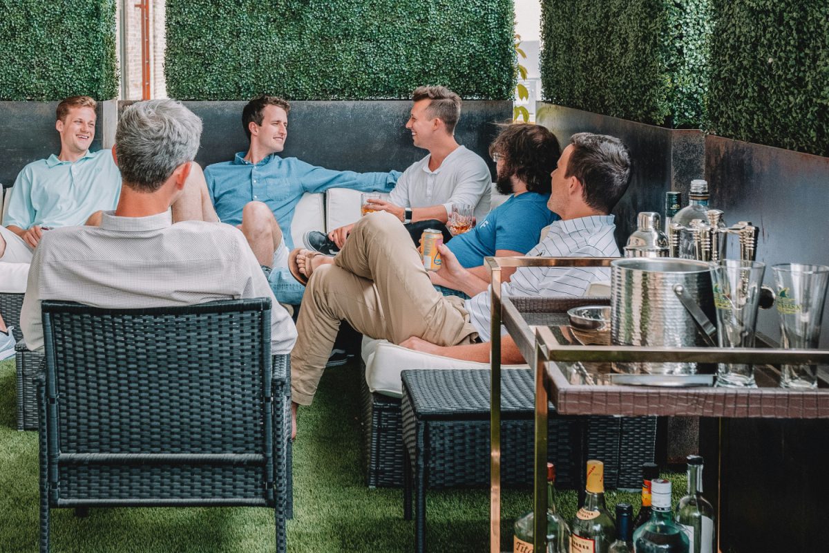 Symbolbild Firmengarten - Mitarbeiterzufriedenheit